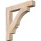 Ekena Millwork Balboa Block Smooth Bracket, Douglas Fir, 3 1/2"W x 24"D x 24"H BKT04X24X24BOA05SDF - alternate 1